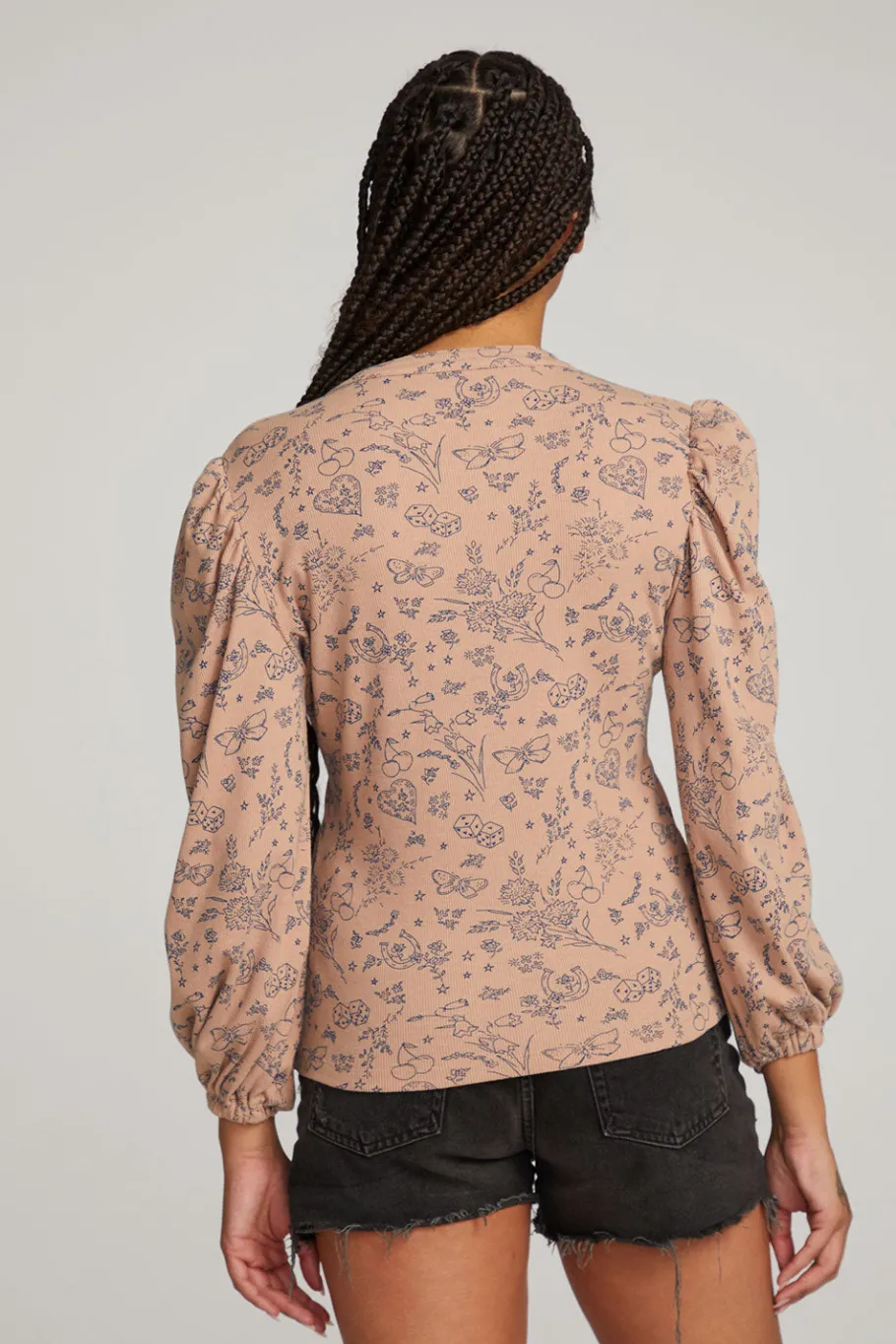 Store Chaser Brand Ditsy Print Long Sleeve