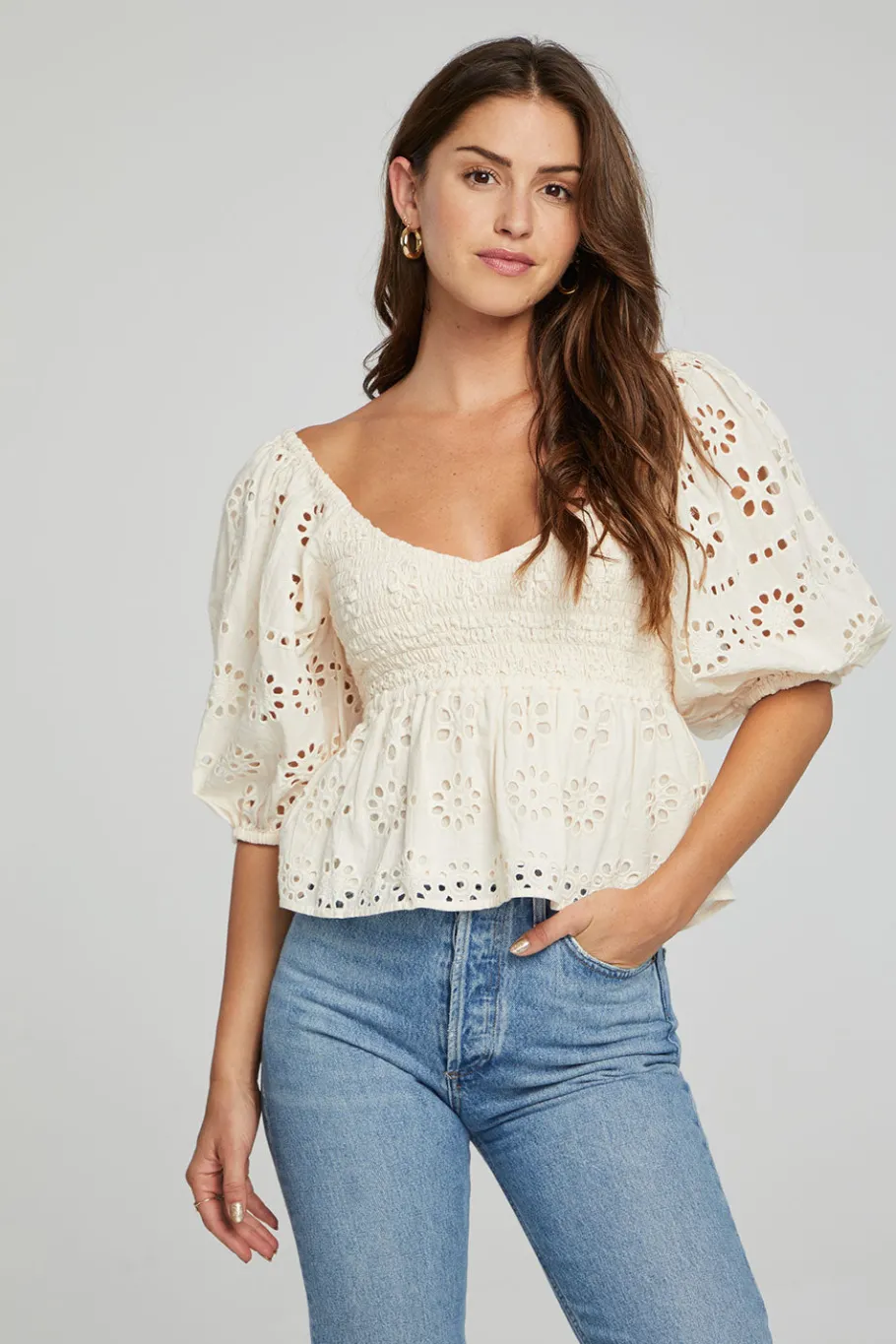 Hot Chaser Brand Dolce Top - Gardenia