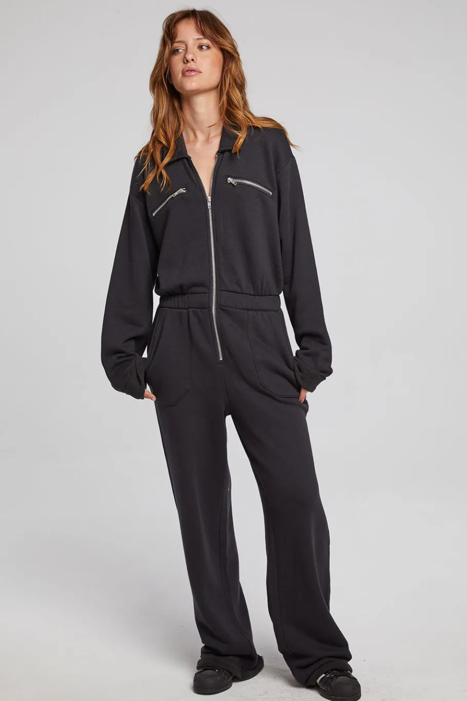 Store Chaser Brand Dolores Licorice Jumpsuit