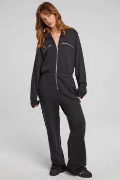 Store Chaser Brand Dolores Licorice Jumpsuit