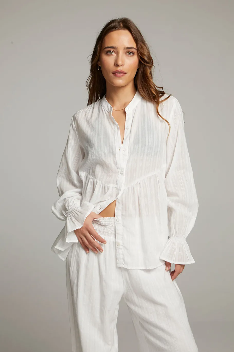 Flash Sale Chaser Brand Dolphin White Button Down