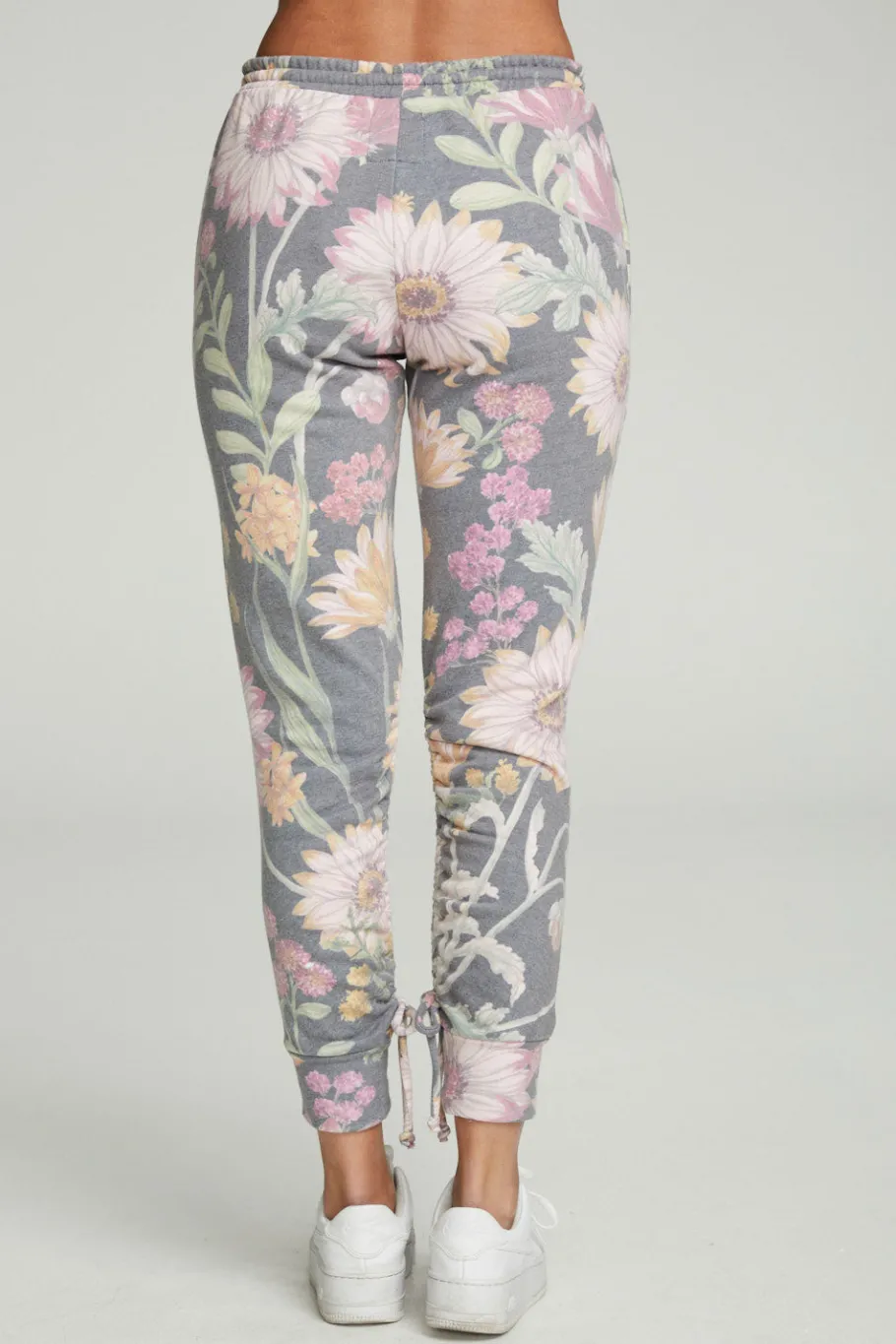 New Chaser Brand Drawstring Shirred Cuffed Slim Jogger