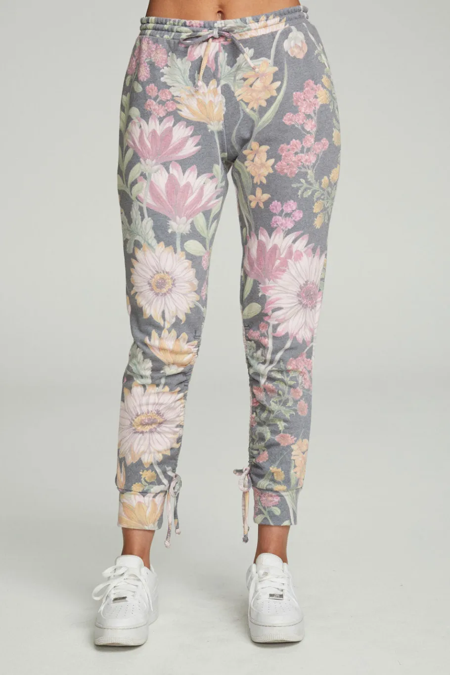 New Chaser Brand Drawstring Shirred Cuffed Slim Jogger