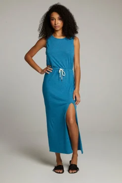Discount Chaser Brand Durangoo Blue Danube Maxi Dress