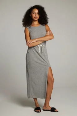 Flash Sale Chaser Brand Durangoo Streaky Grey Maxi Dress