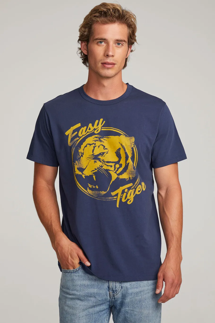 Sale Chaser Brand Easy Tiger Mens Tee