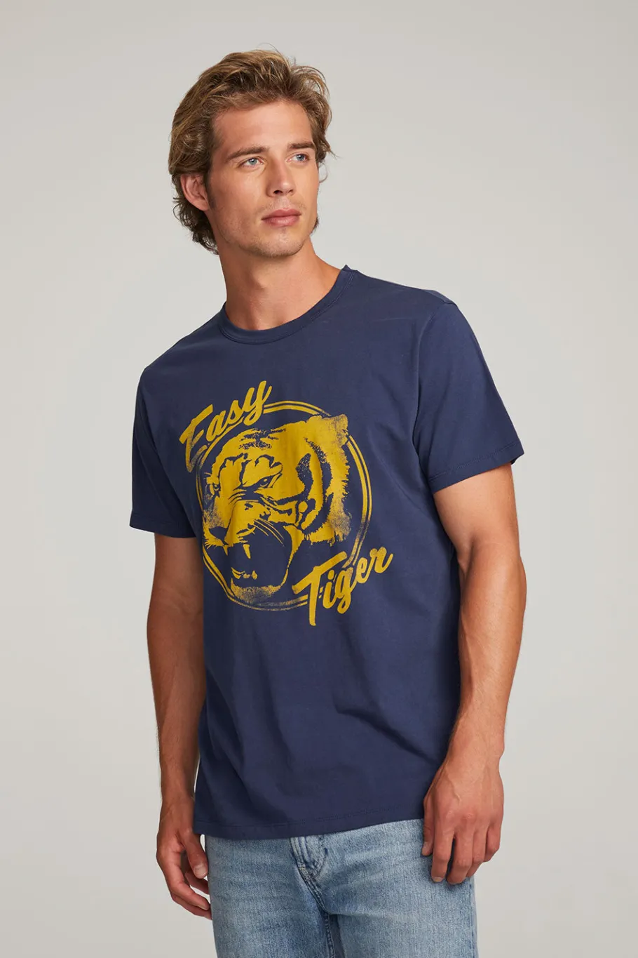 Sale Chaser Brand Easy Tiger Mens Tee
