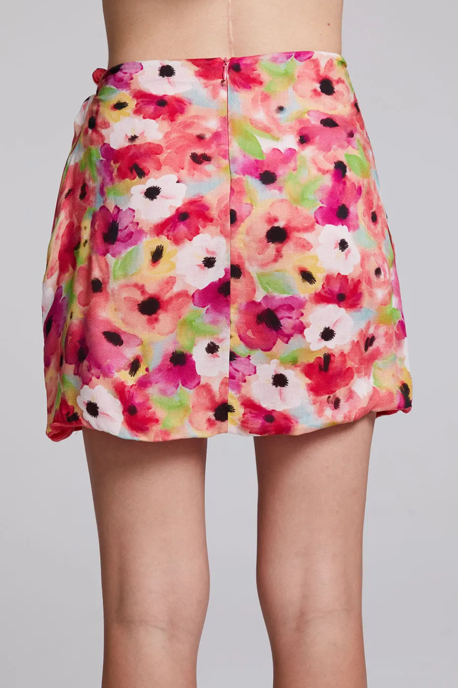Shop Chaser Brand Elena Poppy Floral Mini Skirt