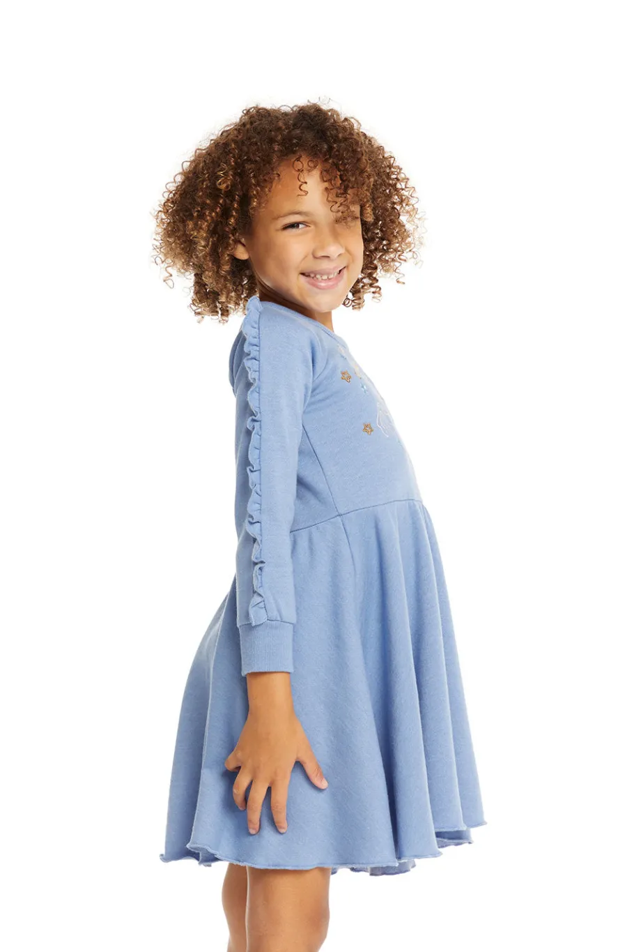 Clearance Chaser Brand Embroidery Unicorn Dress