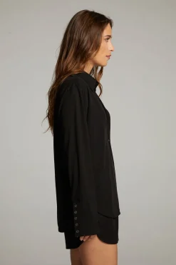 Store Chaser Brand Ethan Black Button Up