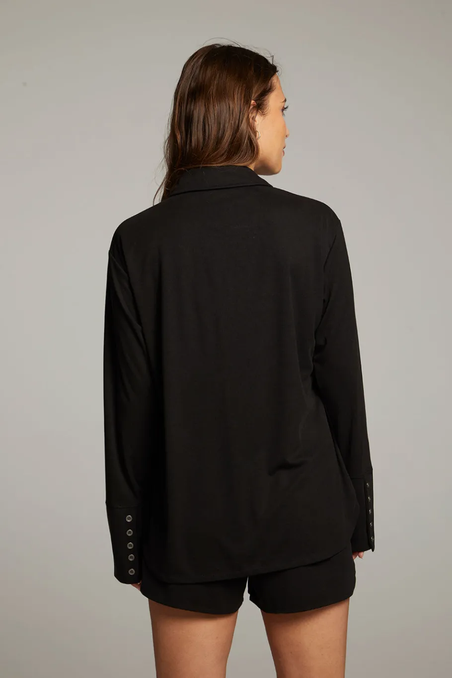 Store Chaser Brand Ethan Black Button Up