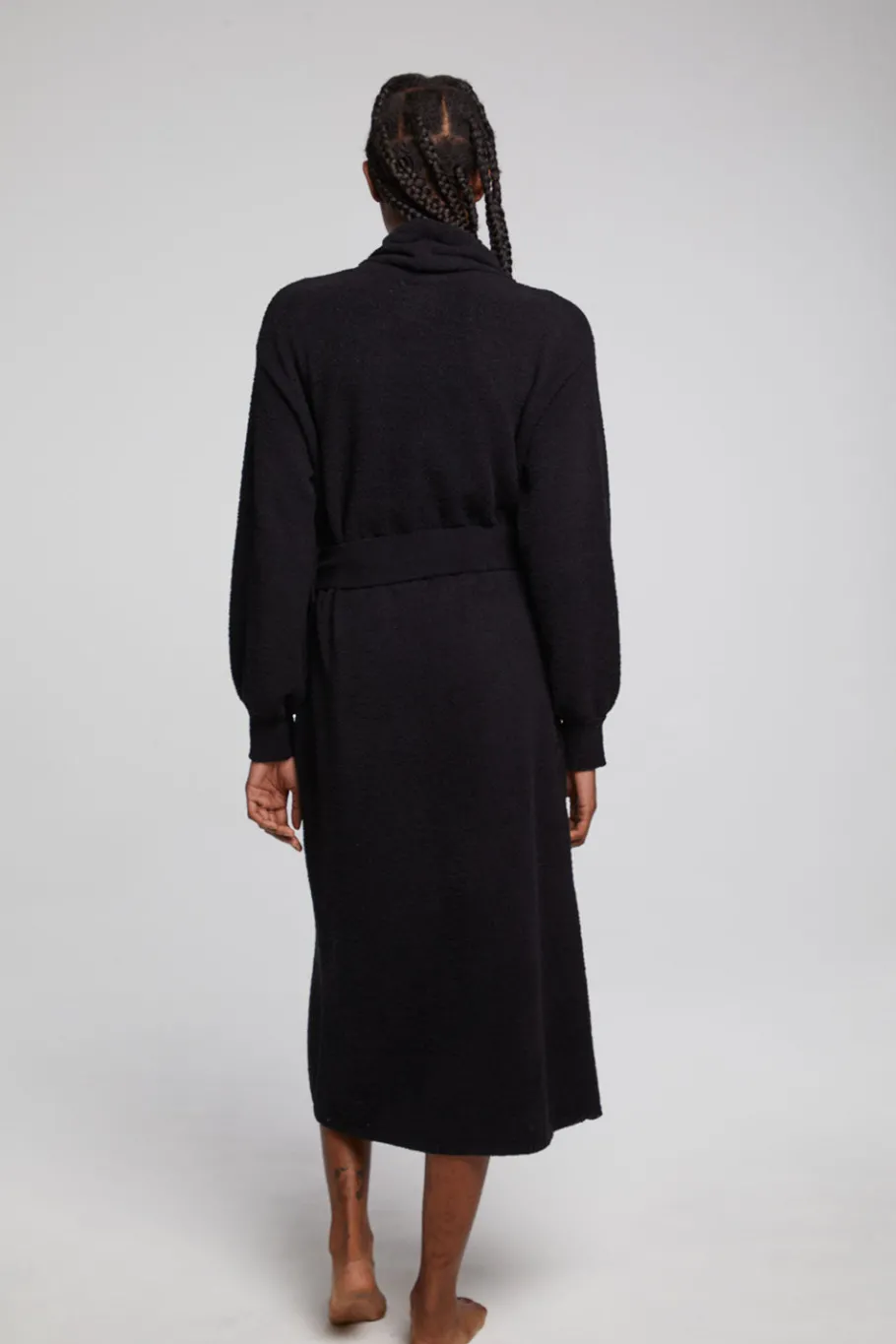 Store Chaser Brand Evee Maxi Licorice Cardigan