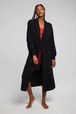 Store Chaser Brand Evee Maxi Licorice Cardigan