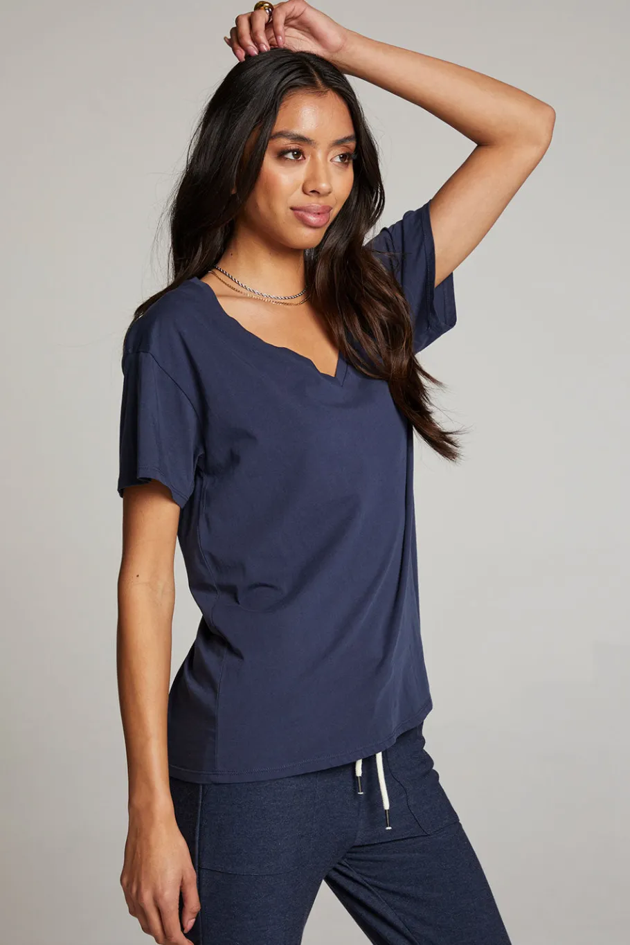 Store Chaser Brand Everyday Essential Canopy V Neck Tee