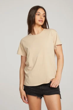 Best Chaser Brand Everyday Essential Cappuccino Crew Neck Tee