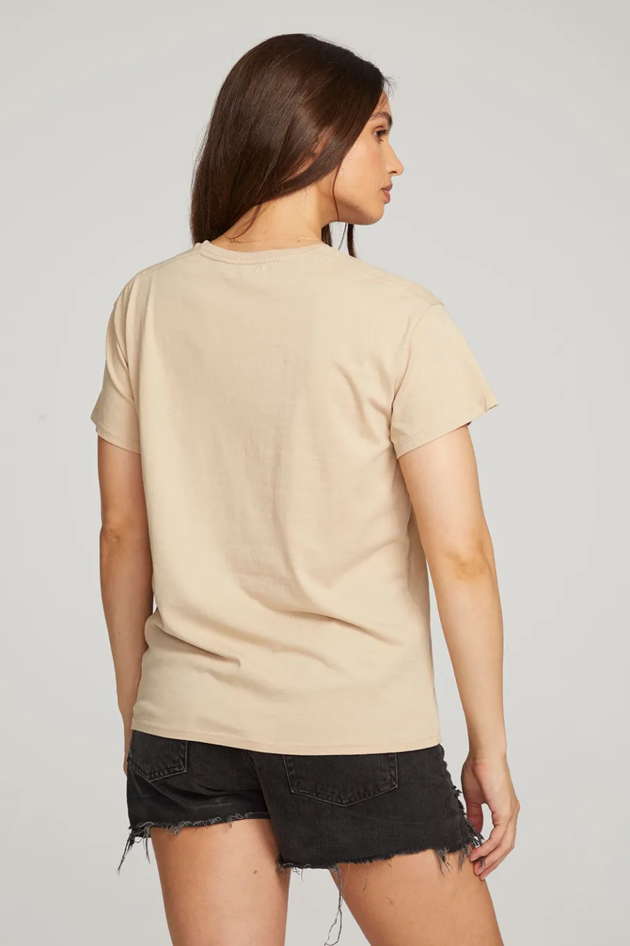 Best Chaser Brand Everyday Essential Cappuccino Crew Neck Tee