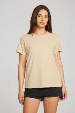 Best Chaser Brand Everyday Essential Cappuccino Crew Neck Tee