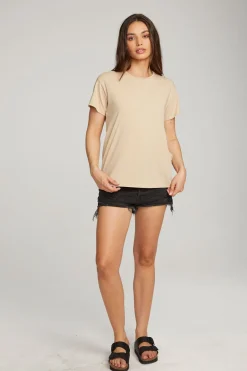 Best Chaser Brand Everyday Essential Cappuccino Crew Neck Tee