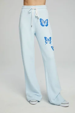 Shop Chaser Brand Evil Eye Butterfly Pants