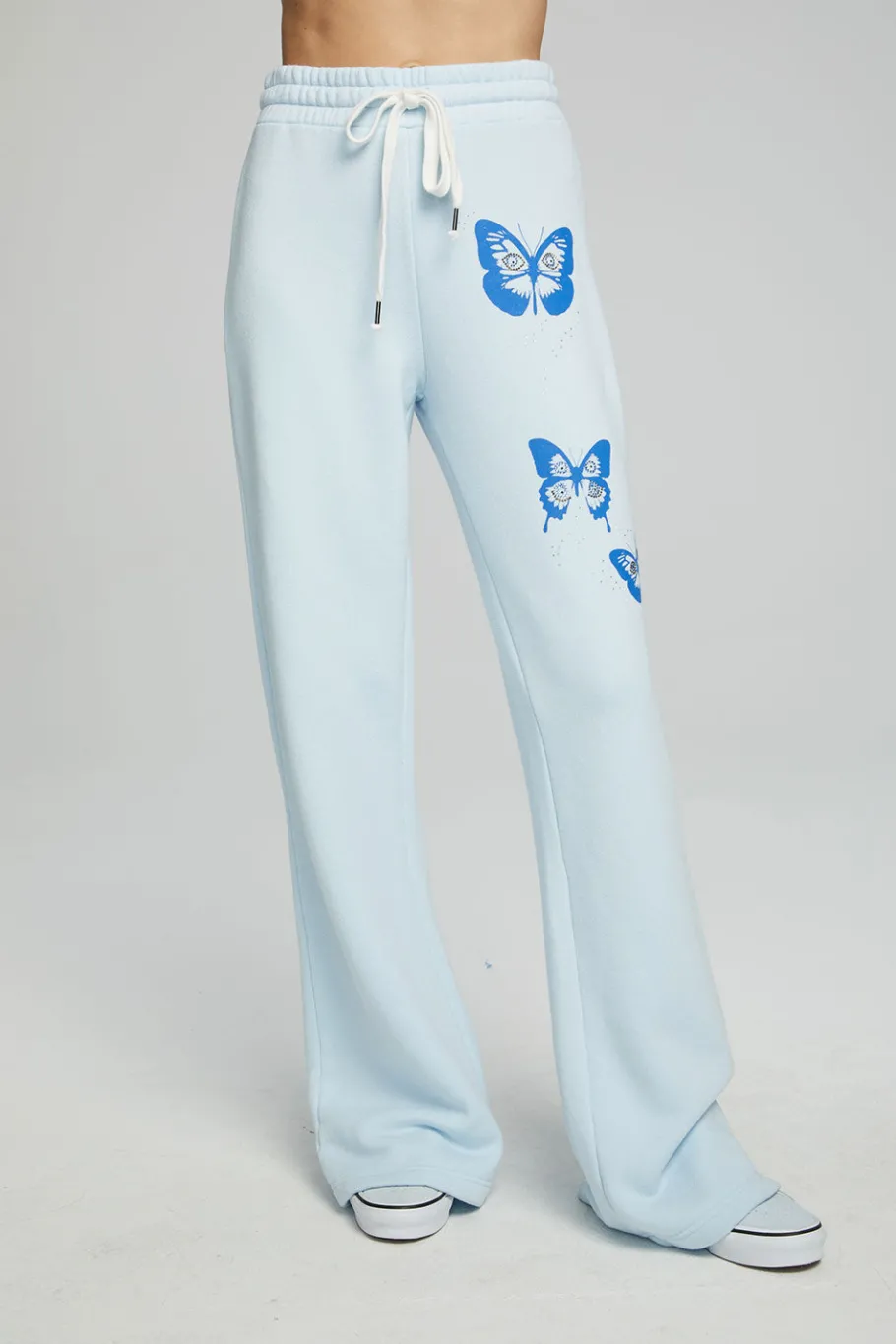 Shop Chaser Brand Evil Eye Butterfly Pants