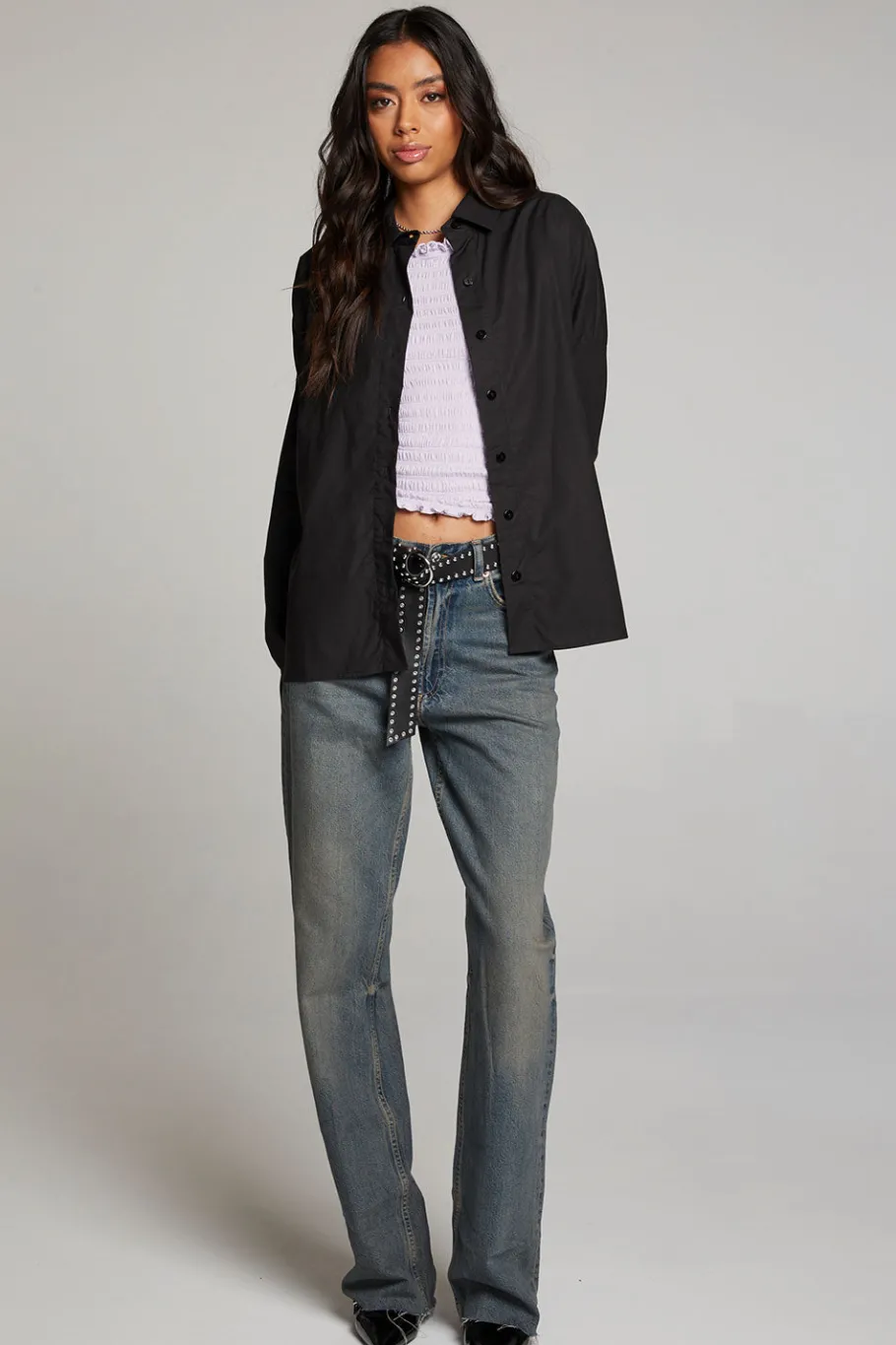 Shop Chaser Brand Ezra Licorice Button Up