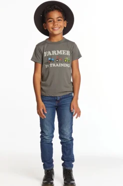 Outlet Chaser Brand Farmer In Training Boys Tee