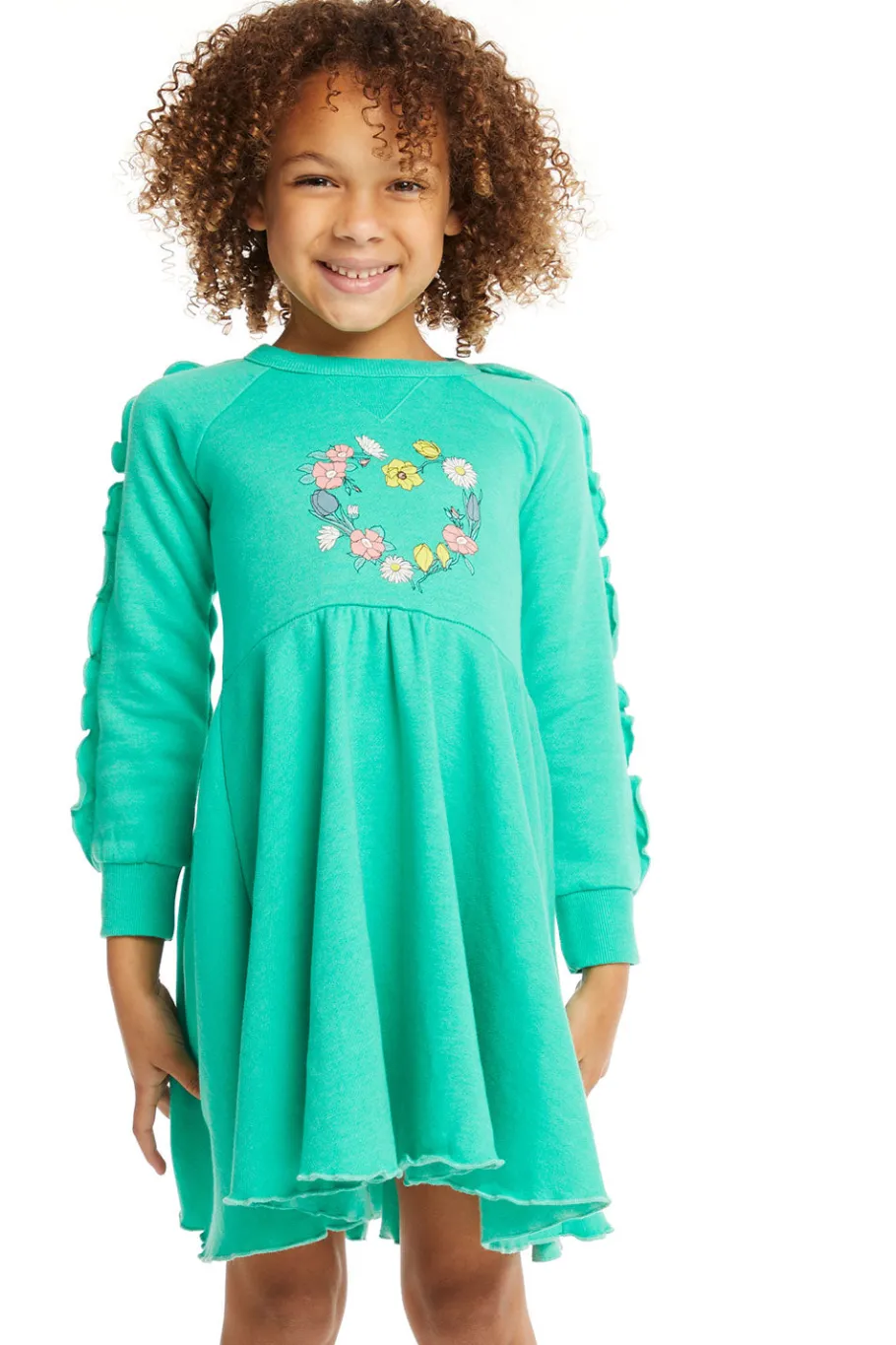 Online Chaser Brand Flower Heart