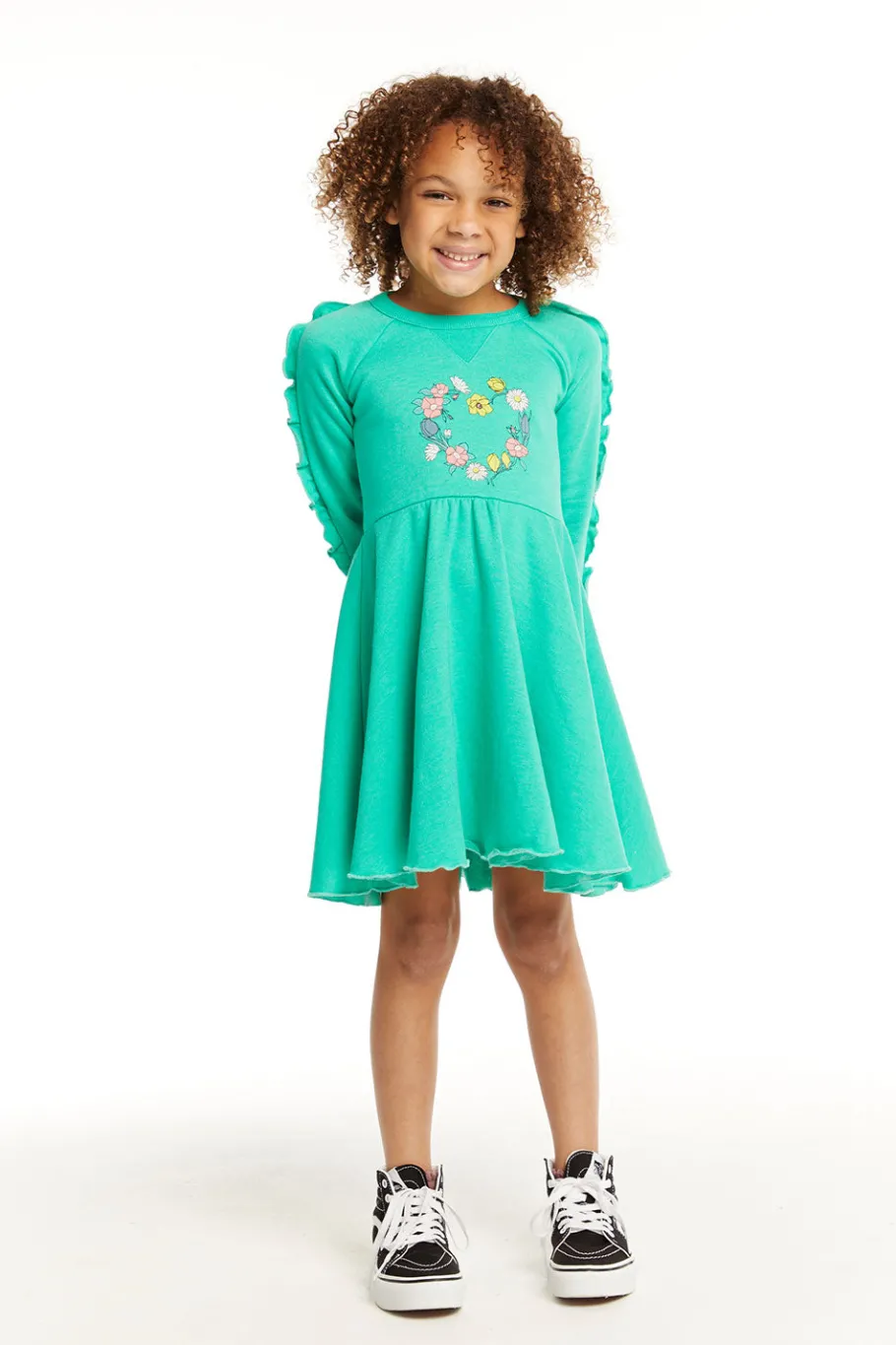 Online Chaser Brand Flower Heart