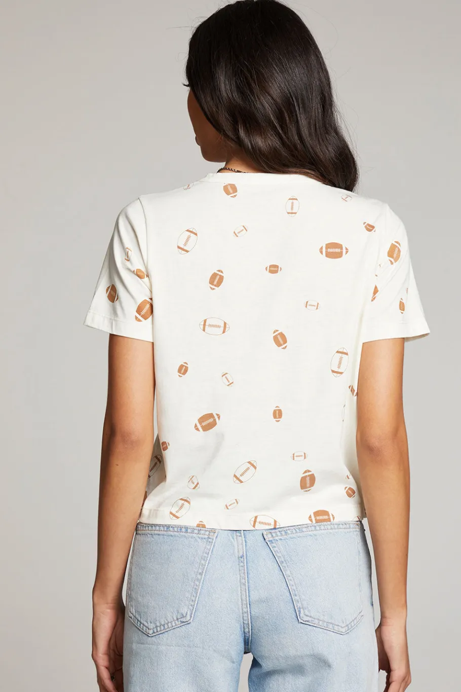 Best Sale Chaser Brand Football Party Embroidery Tee