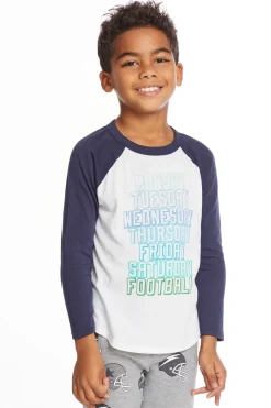 Outlet Chaser Brand Football Sunday Boys Long Sleeve