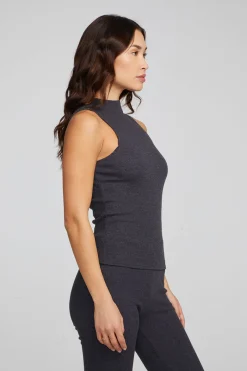 Online Chaser Brand Fox Shadow Black Tank