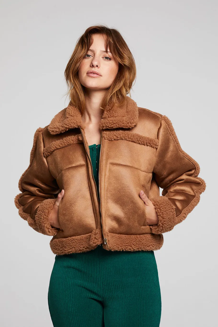 Best Chaser Brand Franklin Sherpa Whiskey Jacket