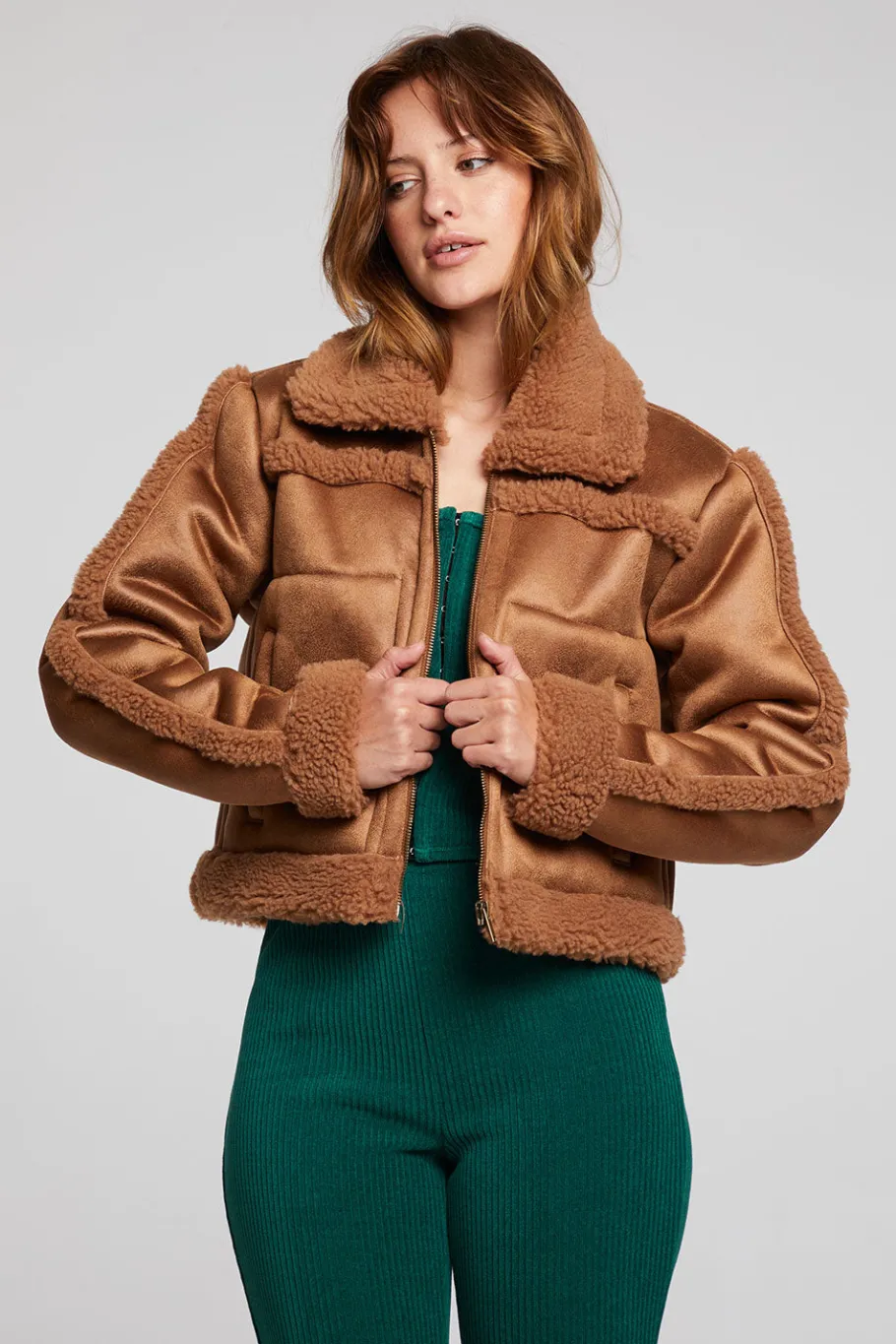 Best Chaser Brand Franklin Sherpa Whiskey Jacket