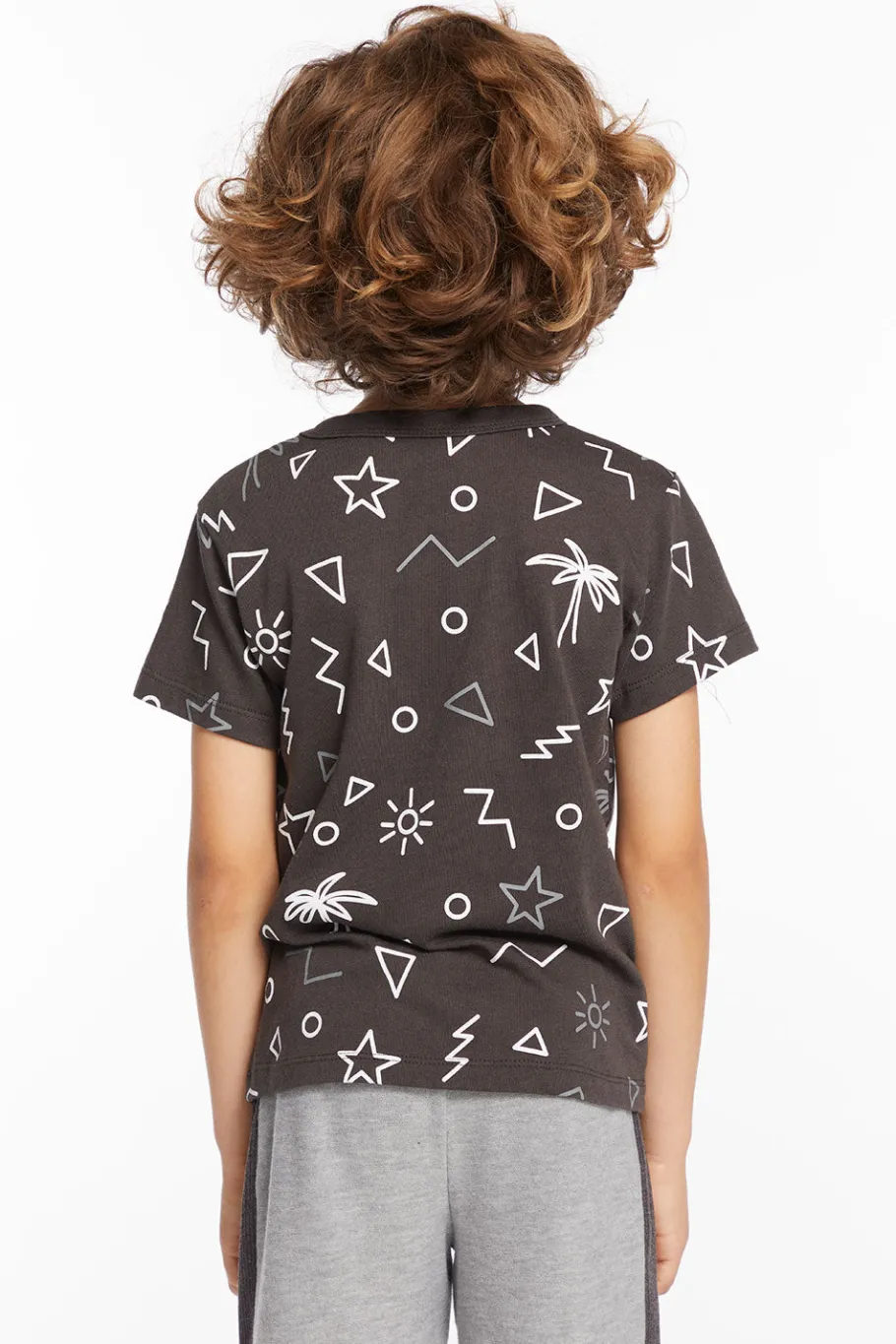 Cheap Chaser Brand Geo Palms Boys Tee