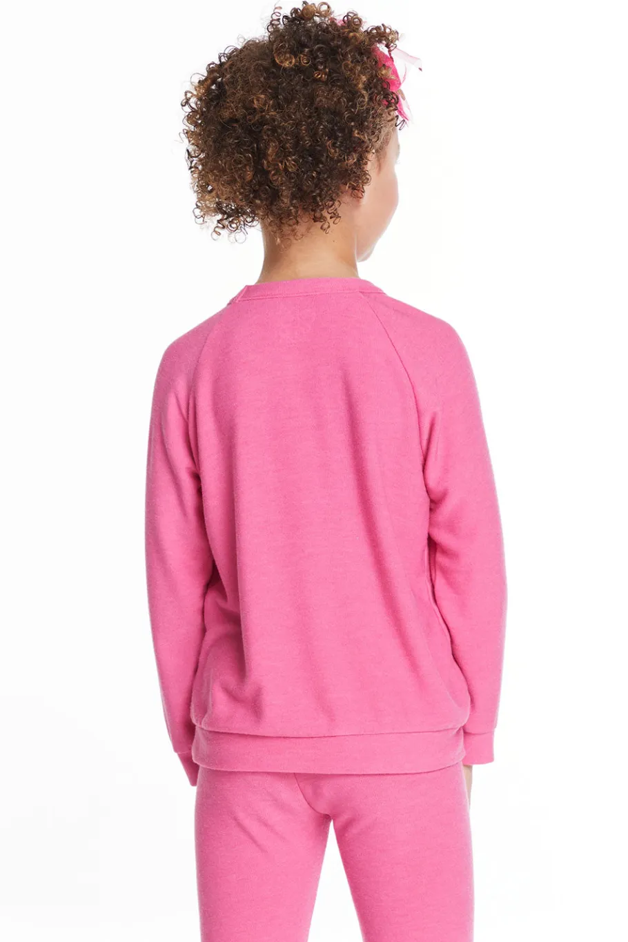 Best Chaser Brand Glitter Unicorn Girls Raglan Pullover