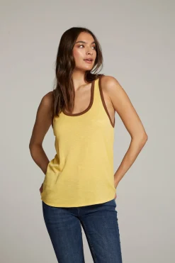 Clearance Chaser Brand Gloria Banana Cream Tank Top