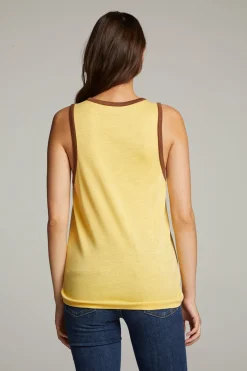 Clearance Chaser Brand Gloria Banana Cream Tank Top