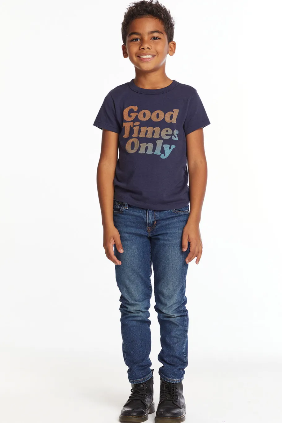 Store Chaser Brand Good Times Only Boys Tee
