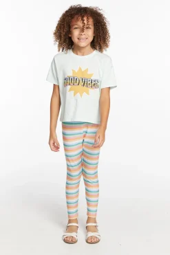 Best Sale Chaser Brand Good Vibes Sun Girls Tee