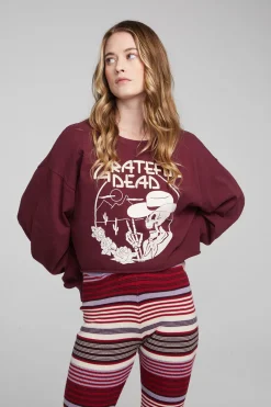 Best Sale Chaser Brand Grateful Dead Desert Skeleton Long Sleeve