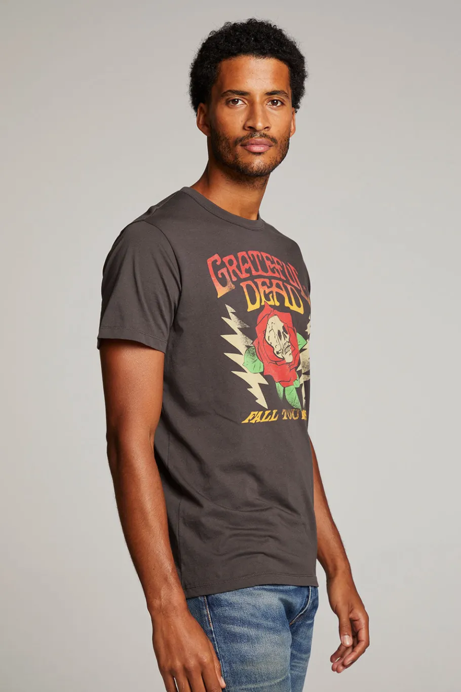 Cheap Chaser Brand Grateful Dead Fall Tour Mens Tee