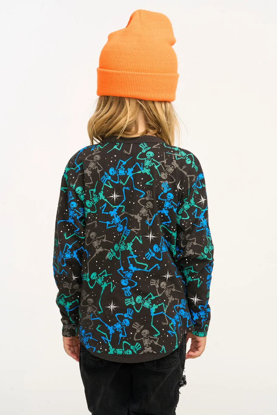New Chaser Brand Grateful Dead Skeletons Long Sleeve