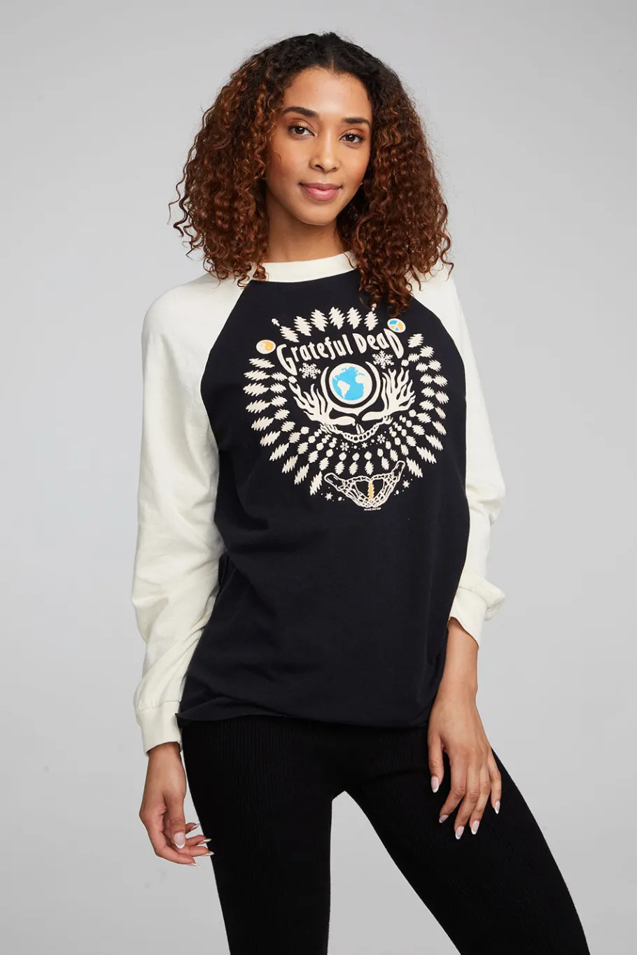 Discount Chaser Brand Grateful Dead Skull And Roses Truckee Tunic Pullover