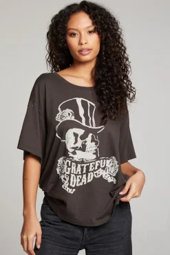 Best Chaser Brand Grateful Dead Top Hat Skull Tee