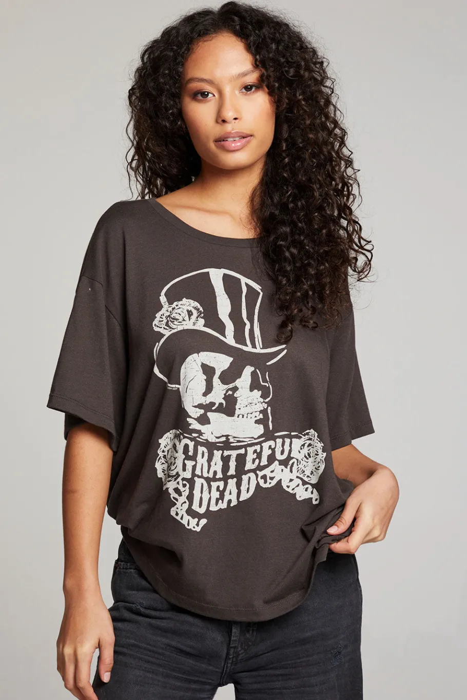 Best Chaser Brand Grateful Dead Top Hat Skull Tee