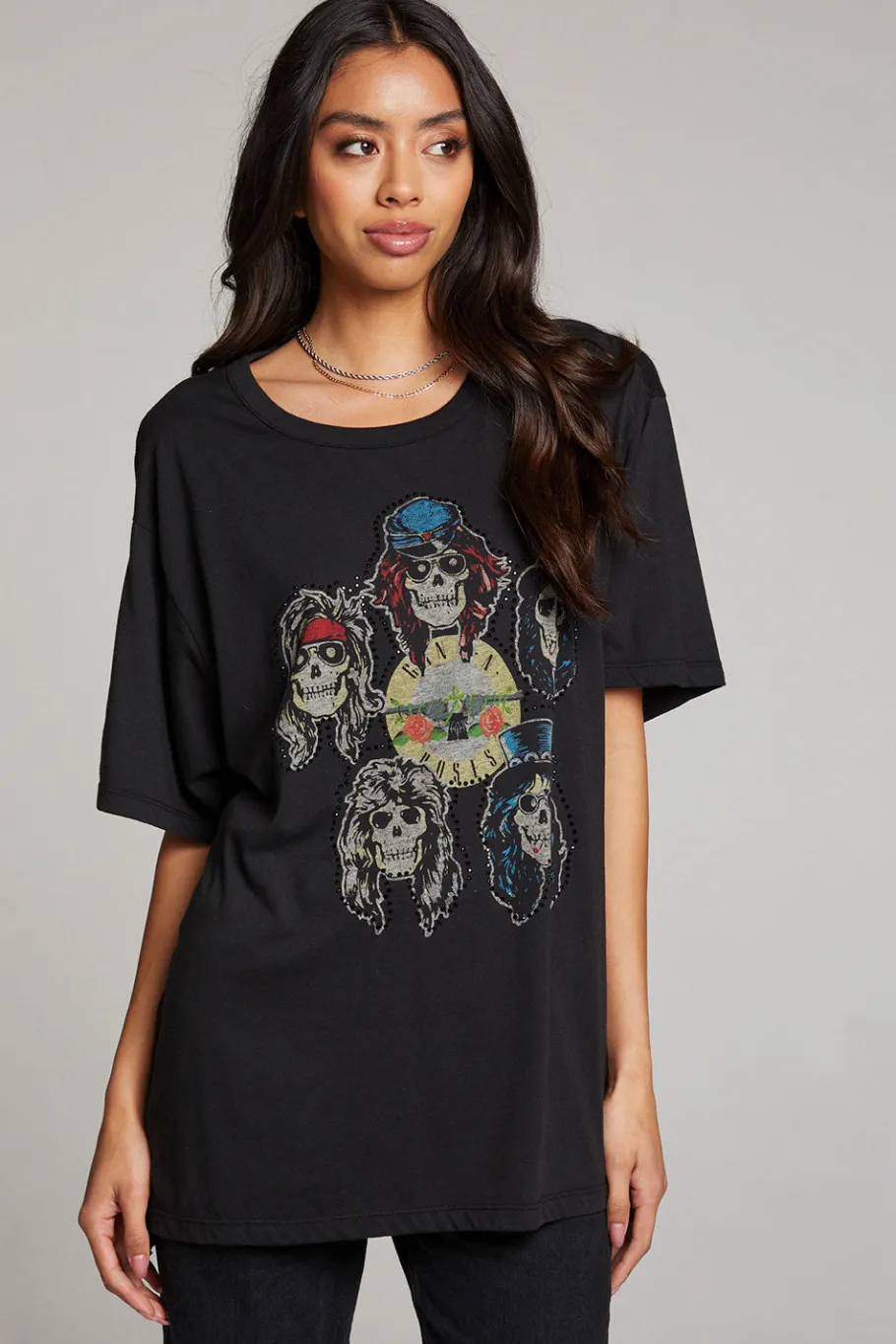 Discount Chaser Brand Guns N' Roses Los Angeles Coliseum One Size Tee