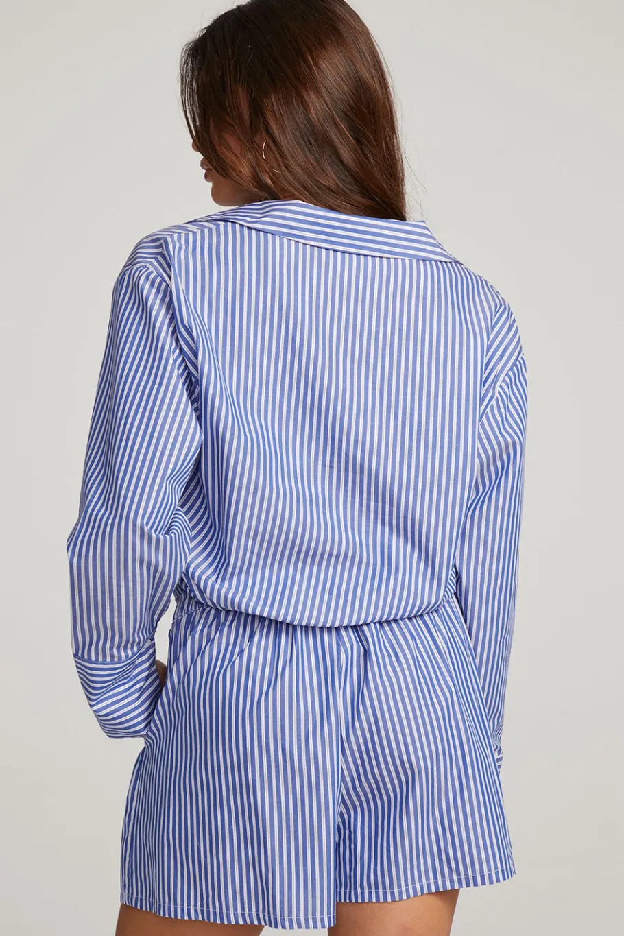 Cheap Chaser Brand Haley Marmont Stripe Blouse