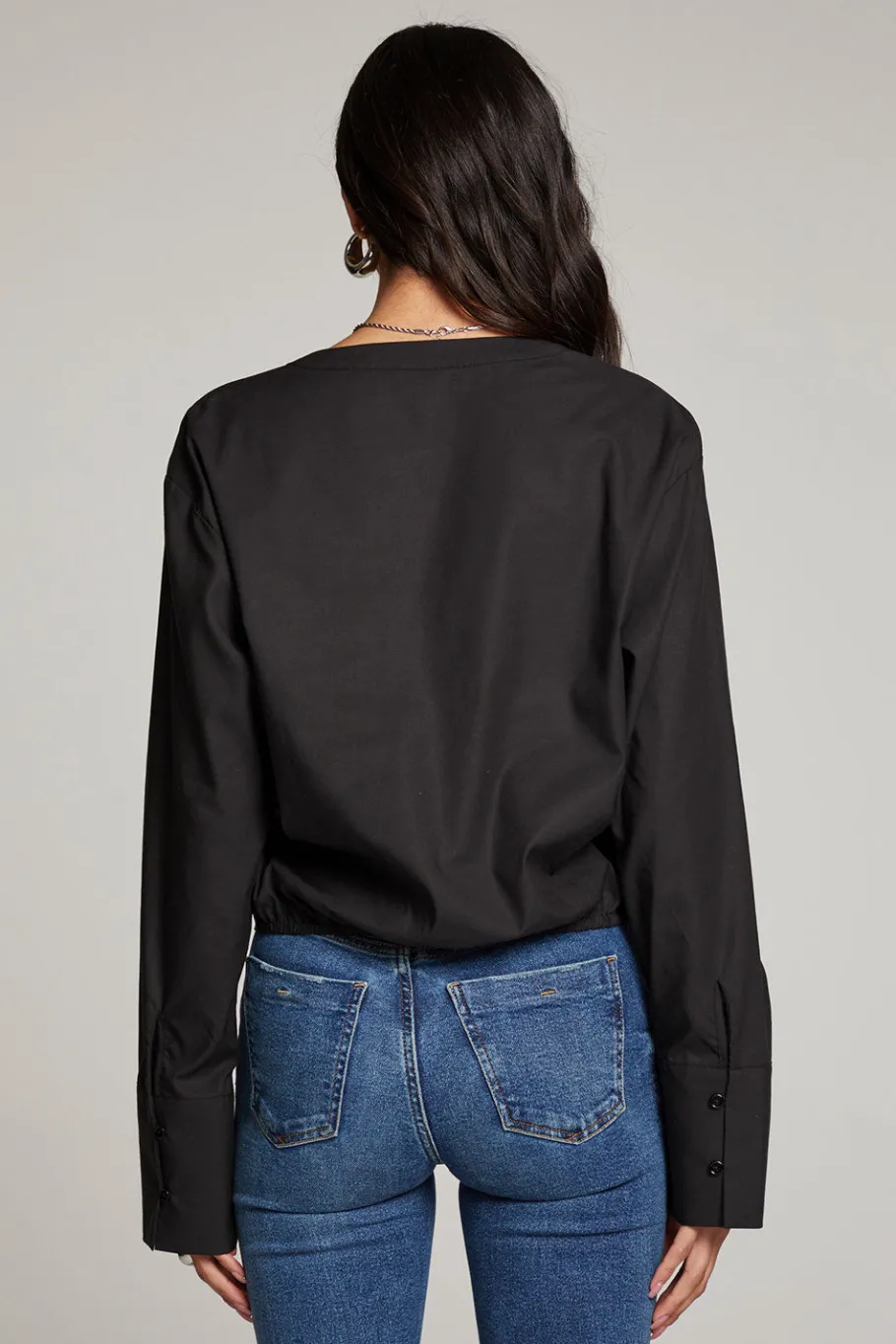 Flash Sale Chaser Brand Haleyy Licorice Blouse