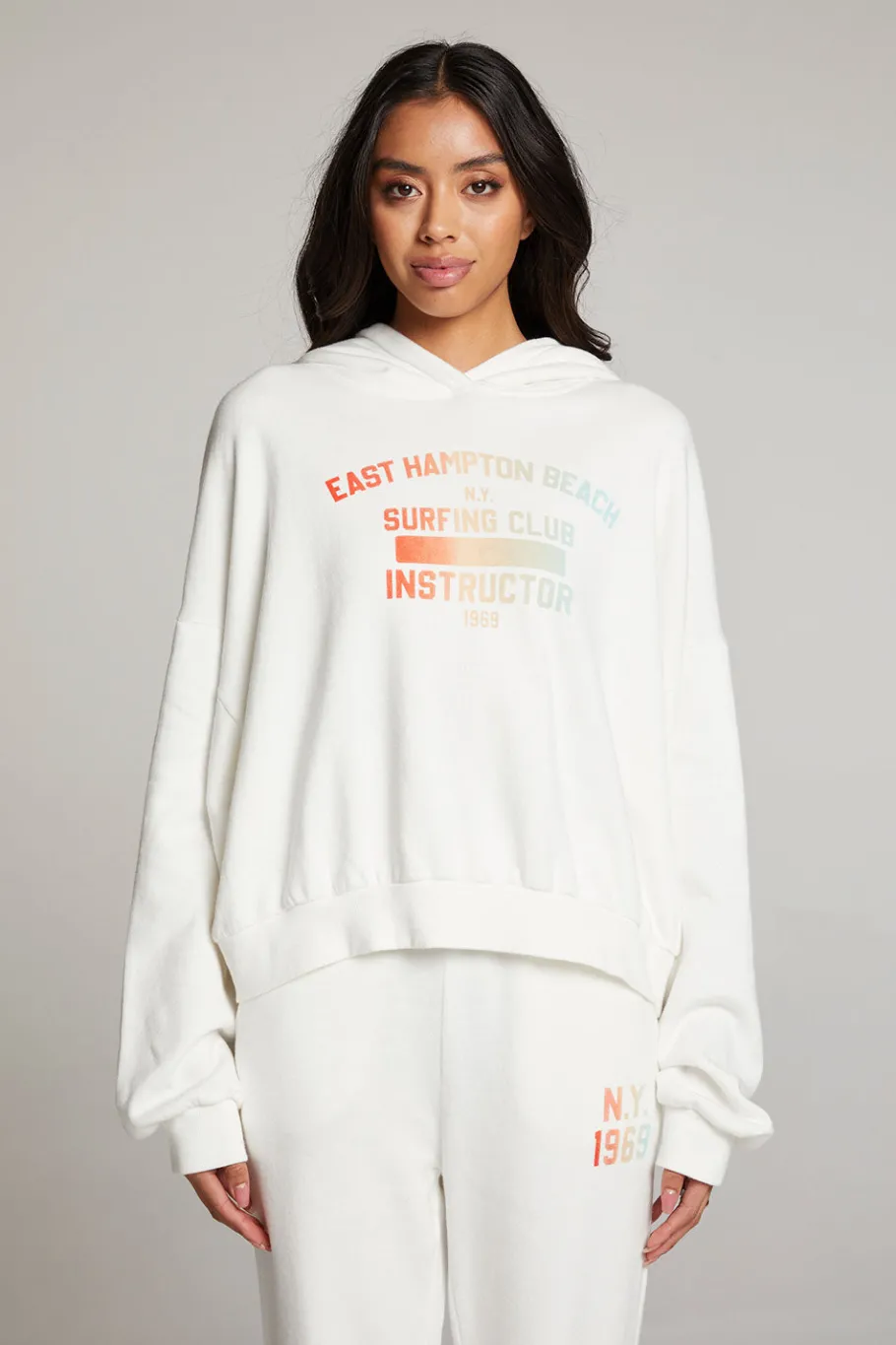 Outlet Chaser Brand Hamptons Surf Club Pullover Hoodie