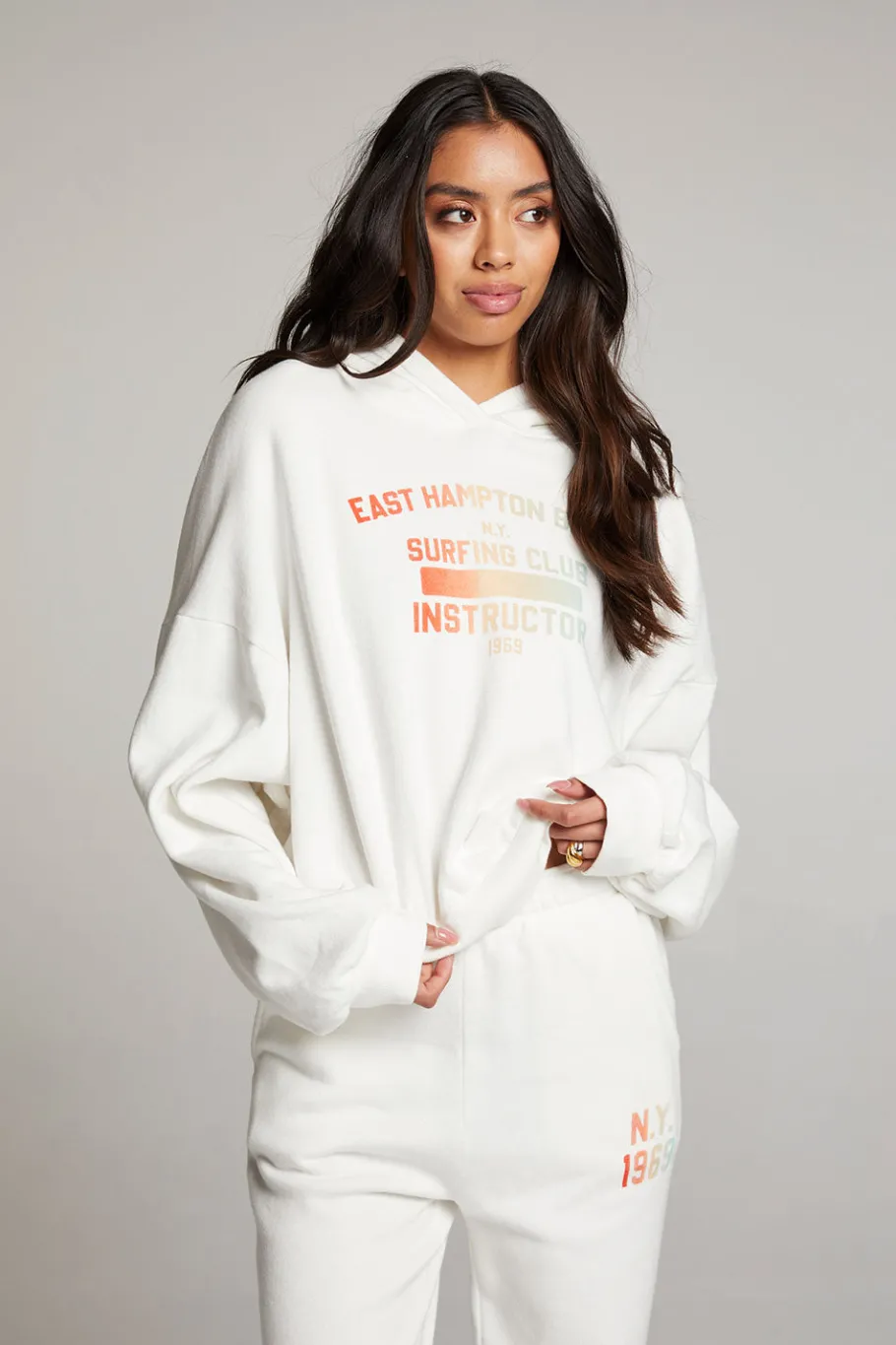 Outlet Chaser Brand Hamptons Surf Club Pullover Hoodie